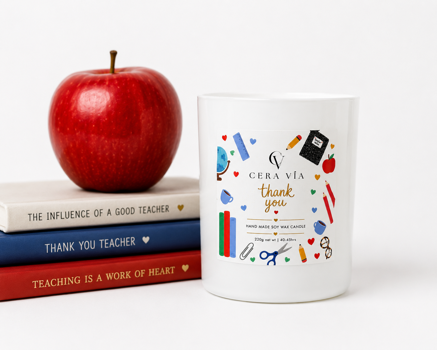 Teacher Thank You Candle